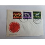 ENVELOPE, STAMP, STAMP SPORTS IO TOKYO 1964 BOXING
