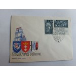 ENVELOPE, STAMP, STAMP POLISH NORTHERN LANDS, SHIP