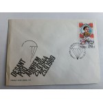 ENVELOPE, STAMP, STAMP POLISH ARMY LANDING UNDER ARNHEM, GEN SOSABOWSKI