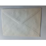 ENVELOPE, STAMP, STAMP 50TH ANNIVERSARY OF DEFENSIVE WAR, POLISH ARMY, GĄSKA BURZEC HORDZIESZ OKRZEJA CHARLEJÓW GRABÓW KOCK