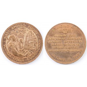 MEDAL, PIERWSZY LOT APOLLO, 1968