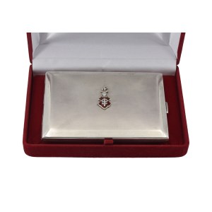 Papierośnica z herbem Lis, lata 30 XX w.