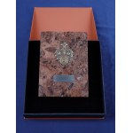 Placard with the Lubicz coat of arms, Poland, 19th/20th century.