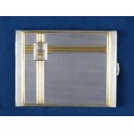 Art - Deco cigarette case with the Sulima coat of arms, 1930s.