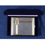 Art - Deco cigarette case with the Sulima coat of arms, 1930s.