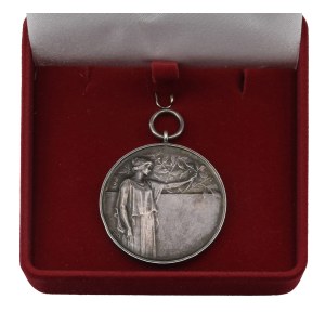 Art Nouveau medal for bird lovers, Wroclaw, early 20th century.