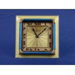 Art Deco desk watch, jewelry setting, Calcutta 1930s.