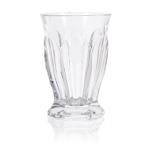 Glass with the coat of arms of the King of Yugoslavia, 1920s-30s.