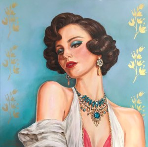 Sandra CHOJNOWSKA (ur. 1974), Uroki Retro, 2025