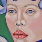 Isabella RO (pseud. b. 1976), Cornflower golf, 2025