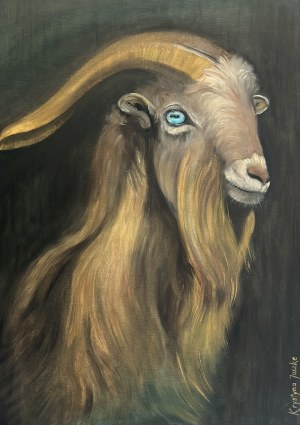 Krystyna JASZKE (ur. 1974), Niebieskooka, 2025