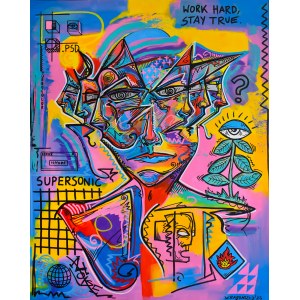 KRABONSZCZ (b. 1994), Supersonic, 2025