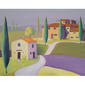 Sebastian STACHURA (b. 1979), Tuscany in the morning, 2025
