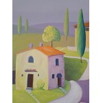 Sebastian STACHURA (b. 1979), Tuscany in the morning, 2025