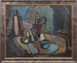 Wojciech Fangor (1922 - 2015), Martwa natura, l. 40. XX wieku