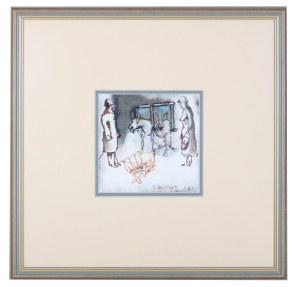 Tadeusz Kantor (1915 - 1990), Bez tytułu, 1973