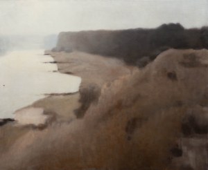 Edmund Łubowski (1918 - 1993), Brzeg rzeki, 1988