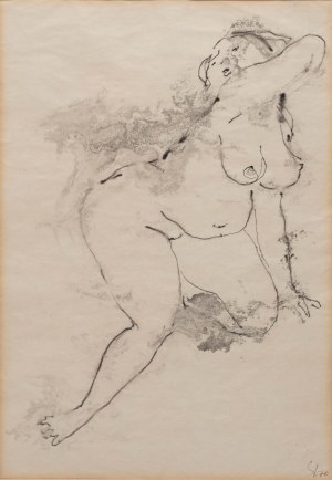 Adam Smolana (1921 - 1987), Akt, 1970