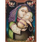 ◇真作 Wlodzimierz Borowczyk 油彩画 ◇真作 Wlodzimierz Borowczyk 油彩画