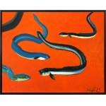 Dawid Schab (b. 1973), Eels, 2025