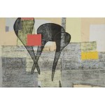 Maria Jarema (1908 Stary Sambór - 1958 Cracovie), Formes, 1957