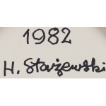 Henryk Stażewski (1894 Warschau - 1988 Warschau), Ohne Titel, 1982