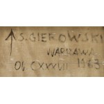 Stefan Gierowski (1925 Częstochowa - 2022 Warschau), CXXXVII, 1963