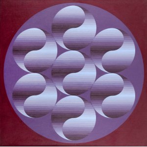 Hannes Beckmann (1909 Stuttgart - 1977 Hanover, New Hampshire), T'ai-chi tu, 1968.