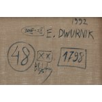 Edward Dwurnik (1943 Radzymin - 2018 Varsovie), 30 IV-3V du cycle Błękitny, 1992