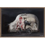 Henryk Cześnik (b. 1951, Sopot), Medical ambulance, 2024