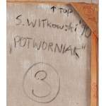 Slawomir Witkowski (b. 1961, Gdansk), Monster (triptych), 1990