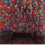 Slawomir Witkowski (b. 1961, Gdansk), Monster (triptych), 1990