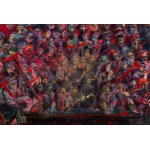 Slawomir Witkowski (b. 1961, Gdansk), Monster (triptych), 1990