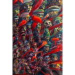 Slawomir Witkowski (b. 1961, Gdansk), Monster (triptych), 1990