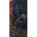 Slawomir Witkowski (b. 1961, Gdansk), Monster (triptych), 1990
