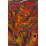 Andrzej Mierzejewski (1915 Zakopane - 1982 Warsaw), Red Composition, 1975