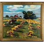 Mikas J. Šileikis Landscape with Flowers