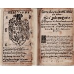 Paskutinė Mamoničių knyga, 1617