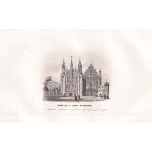 Kostely svaté Anny a bernardinů ve Vilniusu, 1863