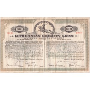 Litevská půjčka na svobodu, 1919