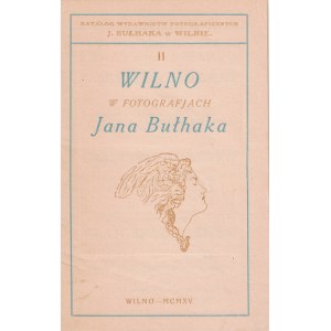 Jan Brunon Bułhak, Catalogo delle immagini di Vilnius di Bułhak