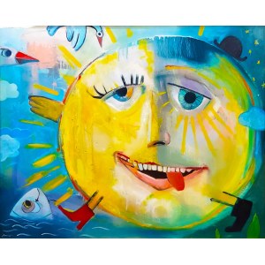 Wojciech Muda/Munke (b. 1981), Sunshine with friends will tour the world, 2014