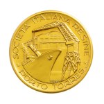 Lot of 11 18k gold medals -
