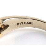 BULGARI, BULGARI Gold ring with intertwined motif -