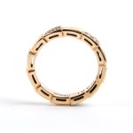 BULGARI, BULGARI collection Serpenti Viper : bague en or et diamants -