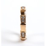 BULGARI, BULGARI collection Serpenti Viper : bague en or et diamants -