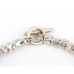 POMELLATO, POMELLATO Dodo collection: mini grain sterling silver and gold bracelet -