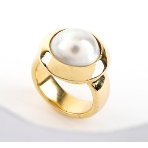 POMELLATO, POMELLATO Bague en or à perles Mabe -
