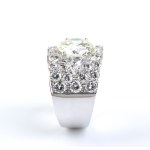FILIPPO MORONI, FILIPPO MORONI Diamond gold band ring -