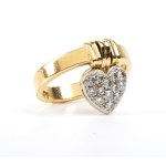 PASQUALI, PASQUALI Diamond gold ring -